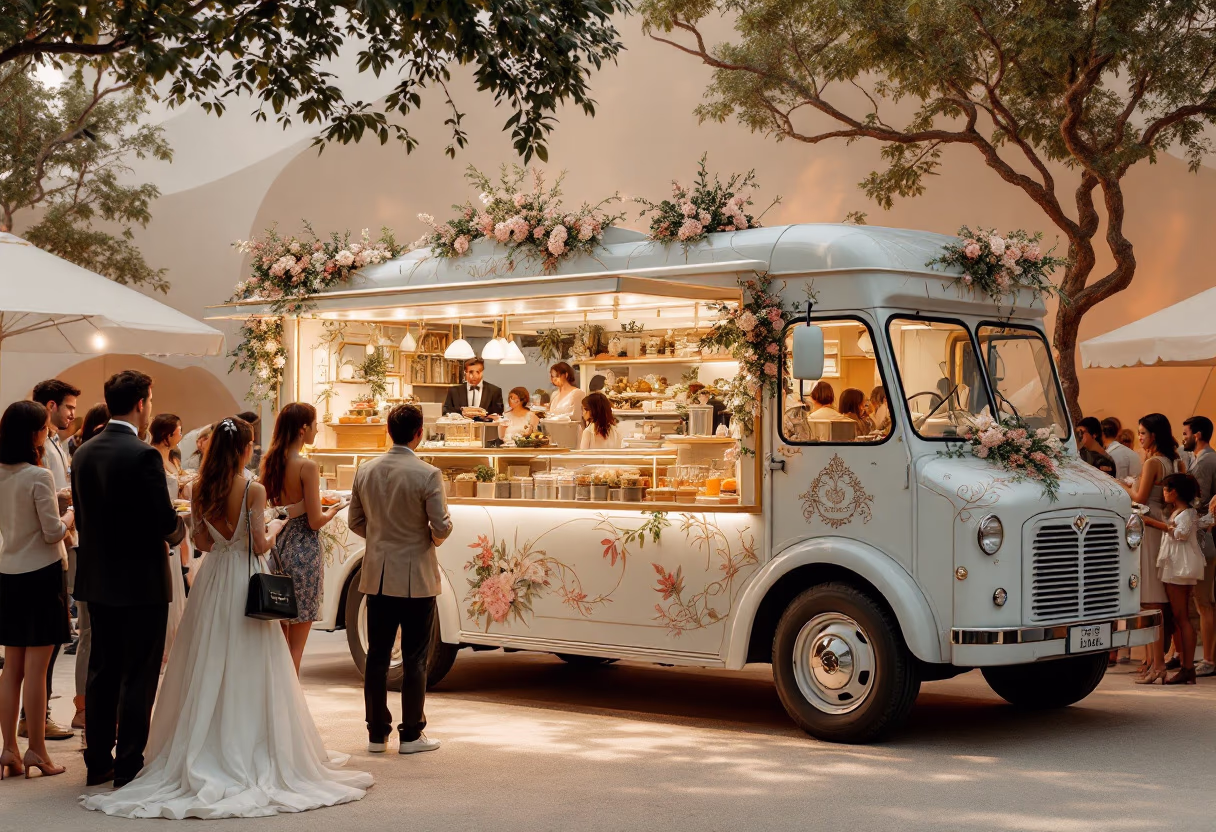 image of community engagement (for a food truck)