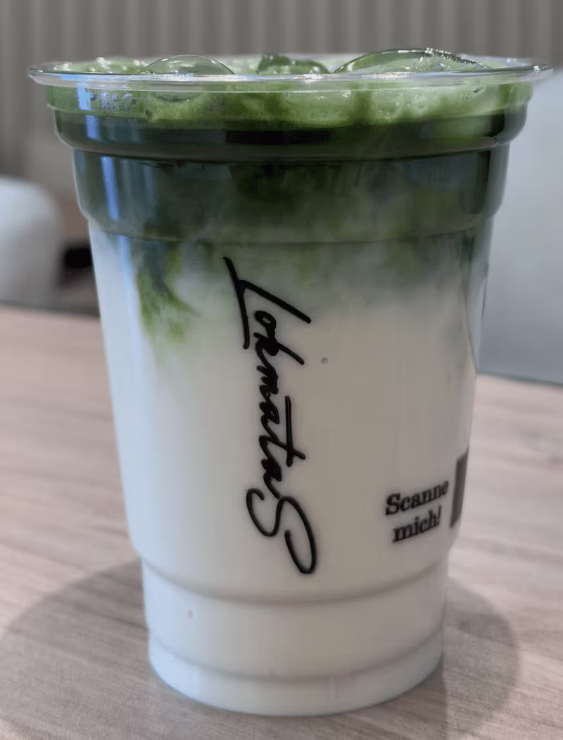 Iced Matcha Latte – purer japanischer Matcha auf Eis